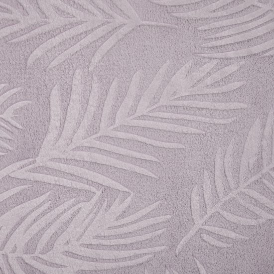 Плед Листья 150x200 см полиэстер цвет сиреневый