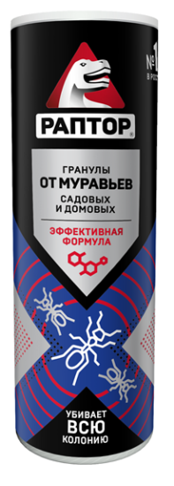 Средство для защиты от муравьев Раптор гранулы 400 г