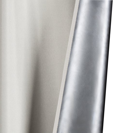 Комплект штор на ленте блэкаут Miamoza Dark 150x250 см цвет светло-бежевый