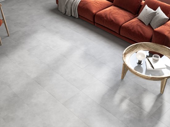 Глазурованный керамогранит Шахтинская Плитка Нео 40x40 см 1.76 м² гладкий цвет серый