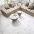 Глазурованный керамогранит Dako Bonomi 60x60 см 1.8 м² матовый с карвингом цвет белый