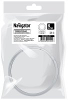 Термокольцо для натяжного потолка Navigator Ø100-114 мм цвет белый 5шт