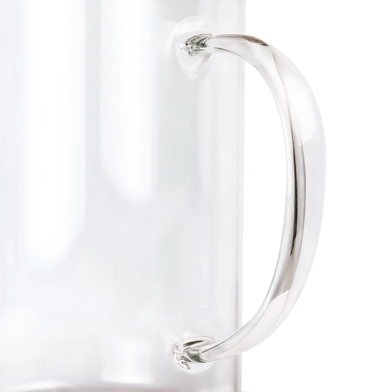 Кувшин 0.9 л Esprado Corteza с крышкой стекло цвет прозрачный