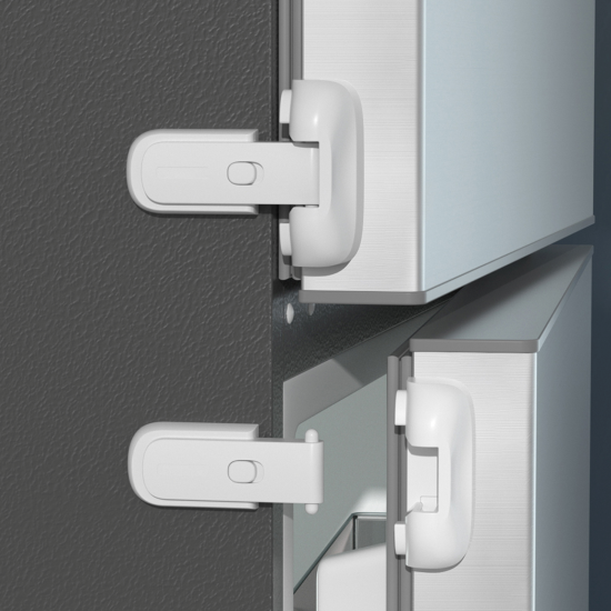 Блокиратор для холодильника Halsa Premium пластик цвет белый