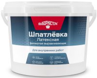 Шпаклевка латексная финишная Выбор мастера 3 кг цвет белый