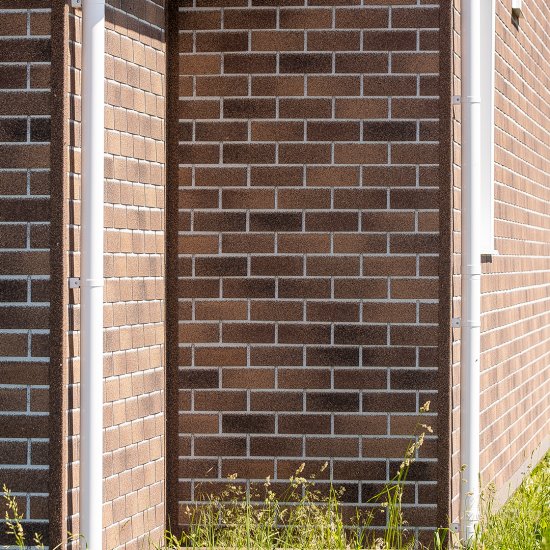 Фасадная плитка ТехноНиколь Hauberk цвет бельгийский кирпич 2 м²