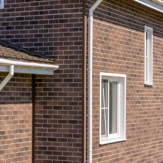 Фасадная плитка ТехноНиколь Hauberk цвет бельгийский кирпич 2 м²