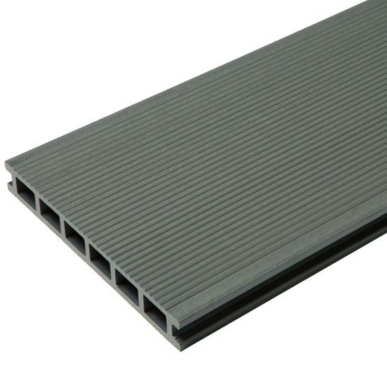 Террасная доска ДПК CM Decking Grand цвет Эбен 4000x190x25 мм двусторонний Вельвет 0.76 м²
