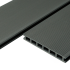 Террасная доска ДПК CM Decking Grand цвет Эбен 4000x190x25 мм двусторонний Вельвет 0.76 м²