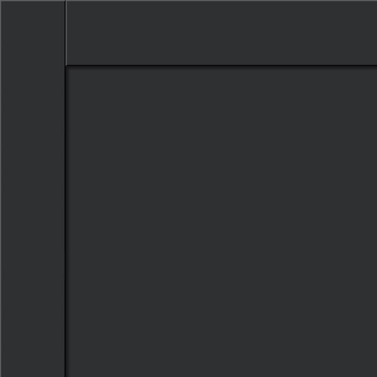 Дверь межкомнатная глухая Дестро 60x200 см Hardflex цвет стип антрацит с замком и петлями