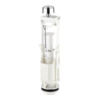 Клапан сливной Siamp Brio однорежимный кнопка пластик хром (10016845)