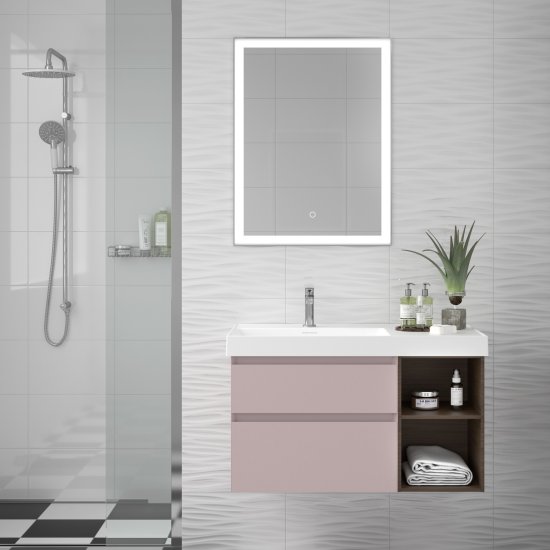 Плитка настенная Kreaforta Вега 3D 25x40 см 0.9 м² глянцевая цвет белый