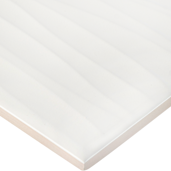 Плитка настенная KREAFORTA Вега 3D 25x40 см 0.9 м² глянцевая цвет белый