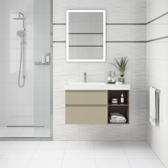 Плитка настенная KREAFORTA Вега 3D 25x40 см 0.9 м² глянцевая цвет белый