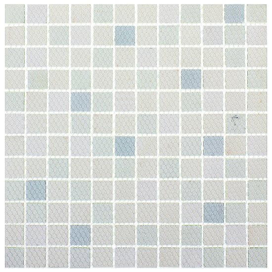 Мозаика стеклянная KREAFORTA зеленая 300x300x4 мм