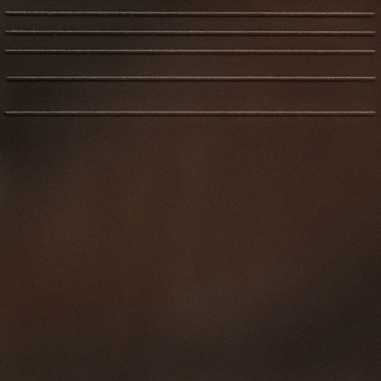 Клинкерная ступень Керамин Амстердам Шейд коричневая 298х298х8 мм (15 шт.=1,33 кв.м)