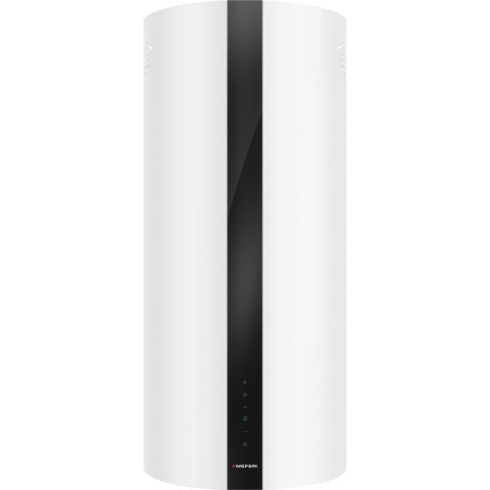 Цилиндрическая островная вытяжка MEFERI TUBE40WH ISLA COMFORT PLUS