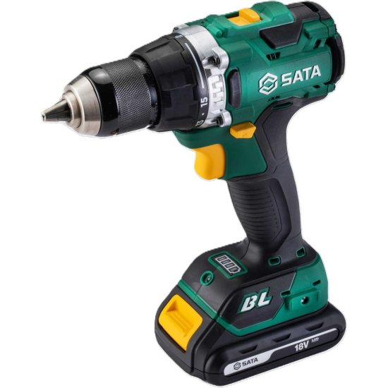 Аккумуляторная бесщёточная дрель -шуруповёрт Sata SC51011