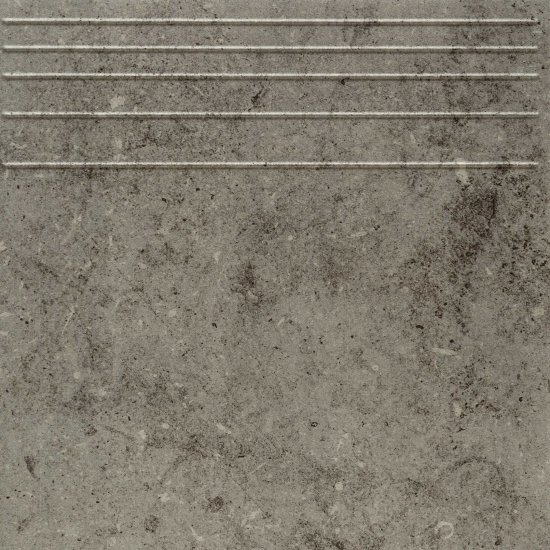 Клинкерная ступень Керамин Вермонт 2 серая 298х298х8 мм (15 шт.=1,33 кв.м)