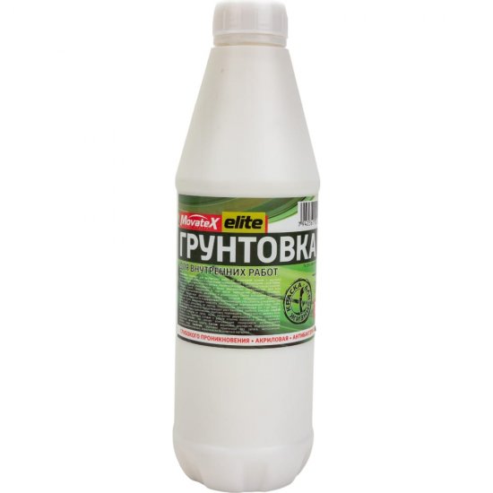 Грунтовка для внутренних работ Movatex elite