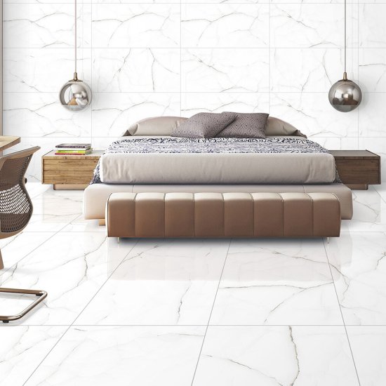 Керамогранит Lavelly Onyx Nebbia серый полированный 1200х600х8,5 мм (2 шт.=1,44 кв.м)