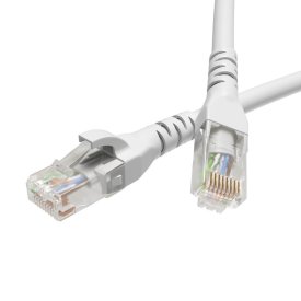 Патч-корд компьютерный U/UTP CAT5е 4х2х0,2 мм LSZH DKC белый (3 м)