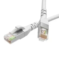 Патч-корд компьютерный F/UTP CAT5е 4х2х0,16 мм экранированный LSZH DKC белый (10 м)