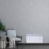 Радиатор секционный Le Heat Bimetal 350/90 10 секций боковое подключение биметалл белый