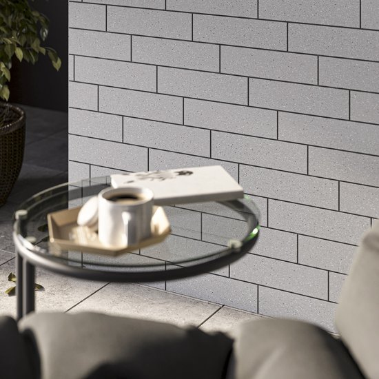 Клинкерная плитка Керамин Мичиган 1 серая 245х65х7 мм (34 шт.=0,54 кв.м)