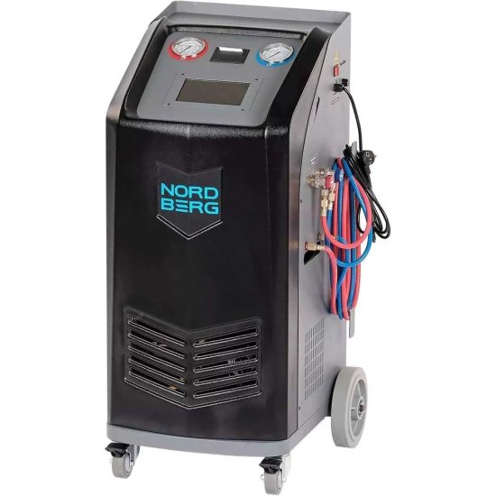 Установка автомат для заправки автомобильных кондиционеров с принтером и тестом утечки NORDBERG NF16