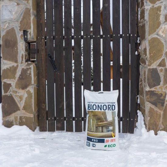 Реагент противогололедный Bionord Pro -20 °С 23 кг