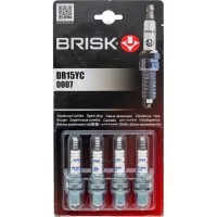 Свеча зажигания ВАЗ-2101-2110/2121 карбюратор BRISK SUPER 0007 DR15YC-J