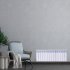 Радиатор секционный Le Heat Bimetal 350/90 14 секций боковое подключение биметалл белый