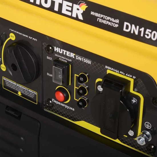 Генератор бензиновый Huter DN1500i 1,1 кВт инверторного типа (64/10/4)