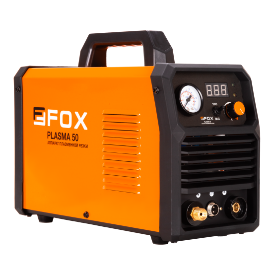 Аппарат для плазменной резки Foxweld Foxplasma50 FW 9481, 4.9 кВт, рез до 15 мм