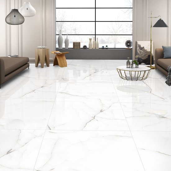 Керамогранит Lavelly Onyx Nebbia серый полированный 800х800х8,5 мм (2 шт.=1,28 кв.м)