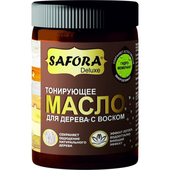 Масло для дерева SAFORA венге 50 мл