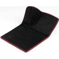 Водительский коврик для BMW Х3 F25 2010 - 2017 (БМВ Х3 Ф25) ЕВА EVA без разреза Vicecar 1DL4008-бордовый