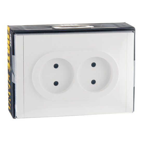 Розетка IEK Forte&Piano FP225 встраиваемая белая со шторками (FP-R23-10-1-K01)