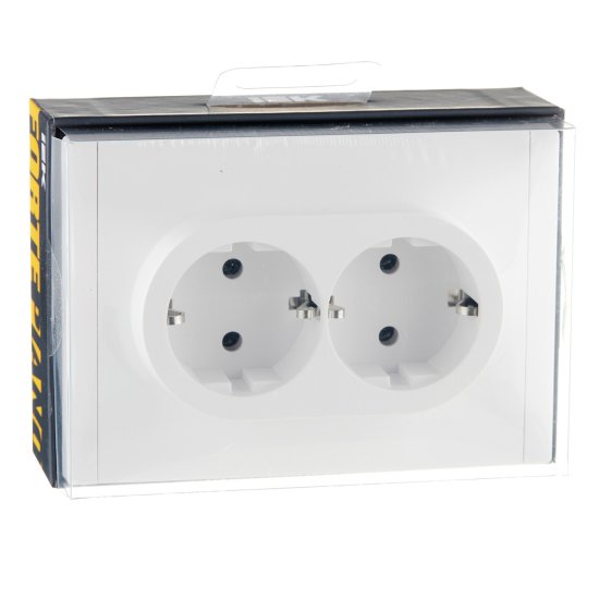 Розетка IEK Forte&Piano FP224 встраиваемая белая (FP-R21-16-1-K01)