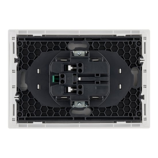 Розетка IEK Forte&Piano FP224 встраиваемая белая (FP-R21-16-1-K01)