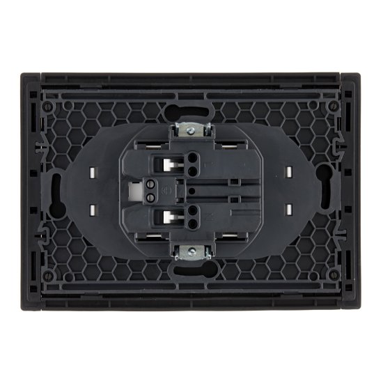 Розетка IEK Forte&Piano FP126 встраиваемая черная (FP-R20-10-1-K02)