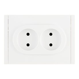 Розетка IEK Forte&Piano FP226 встраиваемая белая (FP-R20-10-1-K01)