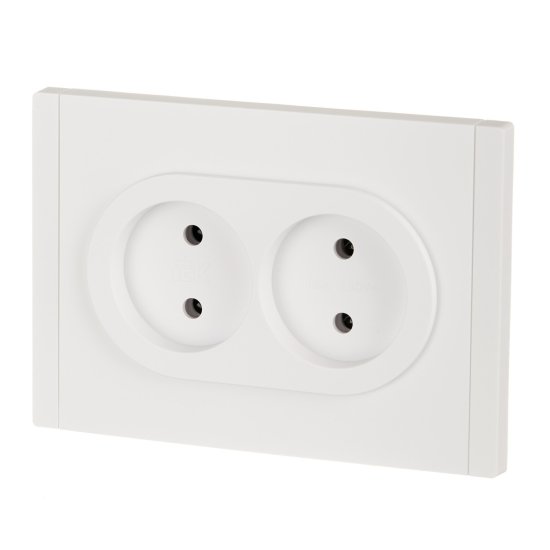 Розетка IEK Forte&Piano FP226 встраиваемая белая (FP-R20-10-1-K01)