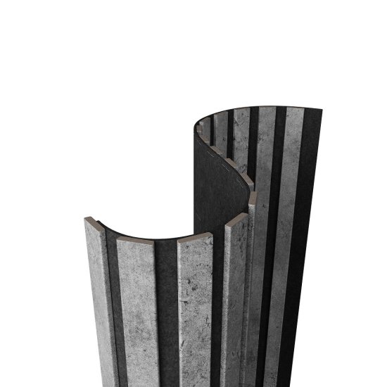 Панель акустическая 600х2750х9 мм Artiva бетон 1,65 кв.м (00-00085960)