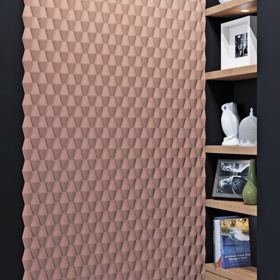 Панель декоративная из экополимера 500х500х15 мм Bello Deco Polymer СП 17 белая 0,25 кв.м