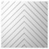 Панель декоративная из экополимера 500х500х12 мм Bello Deco Polymer СП 14 белая 0,25 кв.м