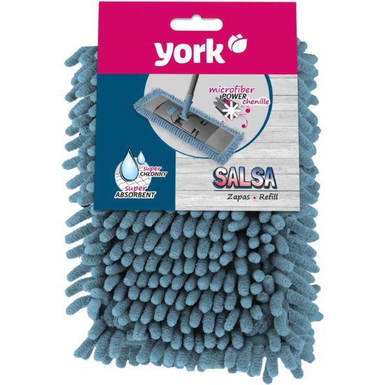 Плоская насадка-моп для швабры/держателя YORK Salsa