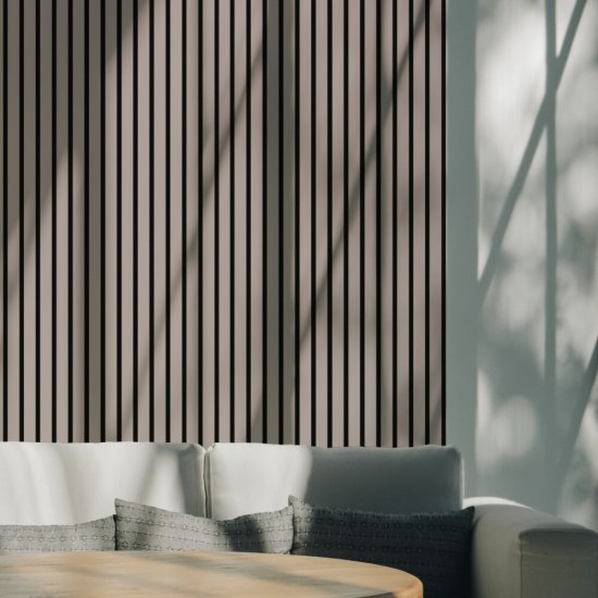 Панель акустическая 600х2780х21 мм Stella sandgrau 1,67 кв.м