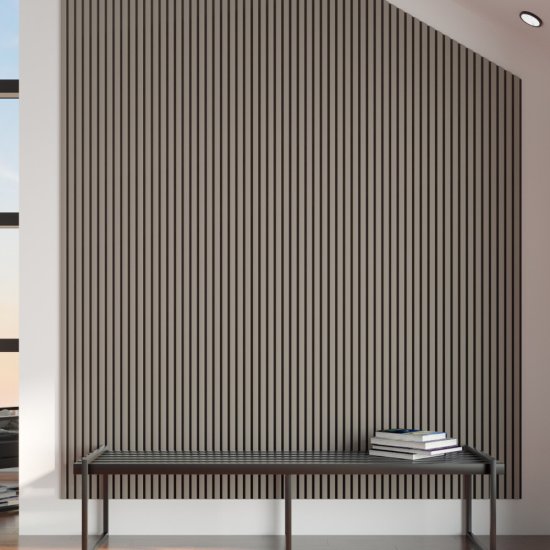 Панель акустическая 600х2780х9 мм Stella sandgrau 1,67 кв.м